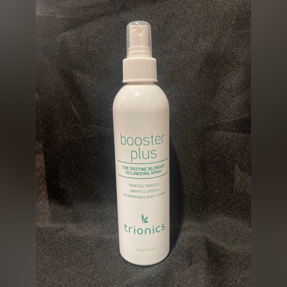Trionics Booster Hair Enzyme Blowout VOLUMIZING Spray 8 oz Removes Tangles